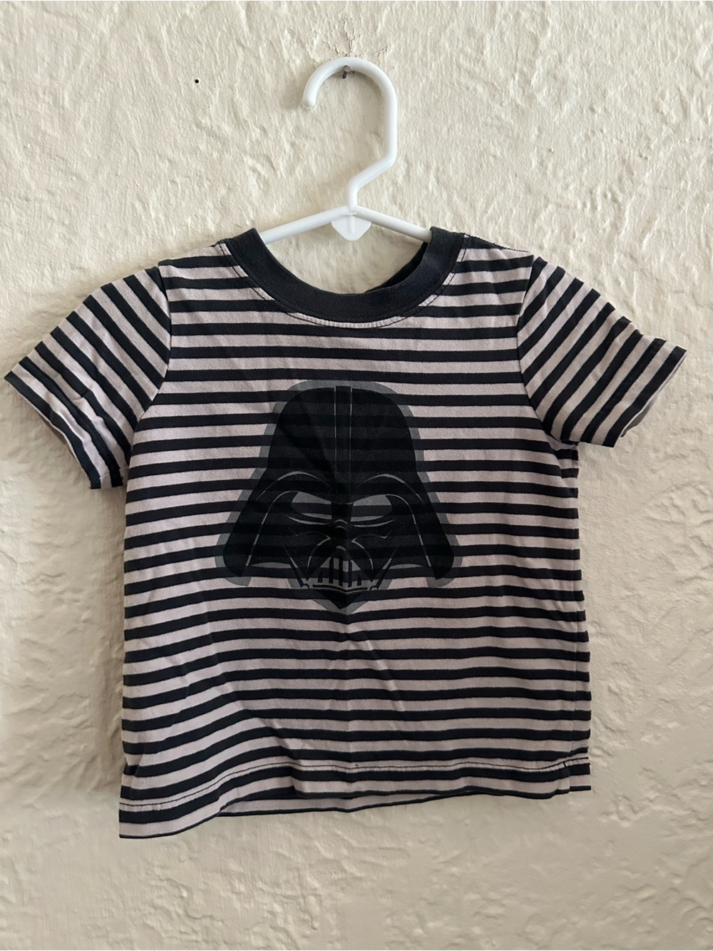 Hanna Andersson x Star Wars Darth Vader Stripe T-Shirt Kids Children 18-24 Month
